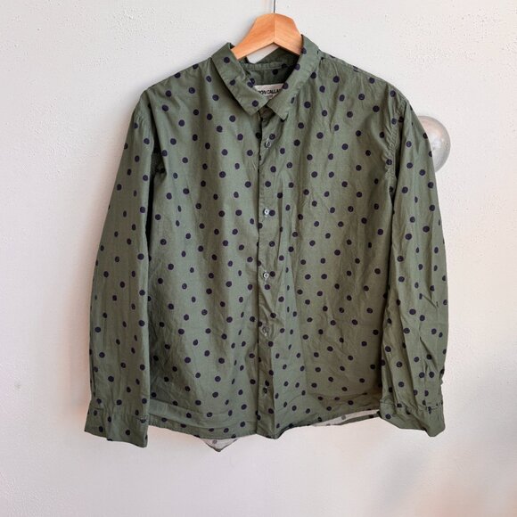 Caron Callahan Alice Shirt – Sage Dot – Size XL - Picture 7 of 9